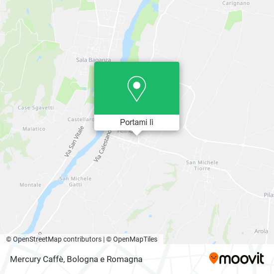 Mappa Mercury Caffè