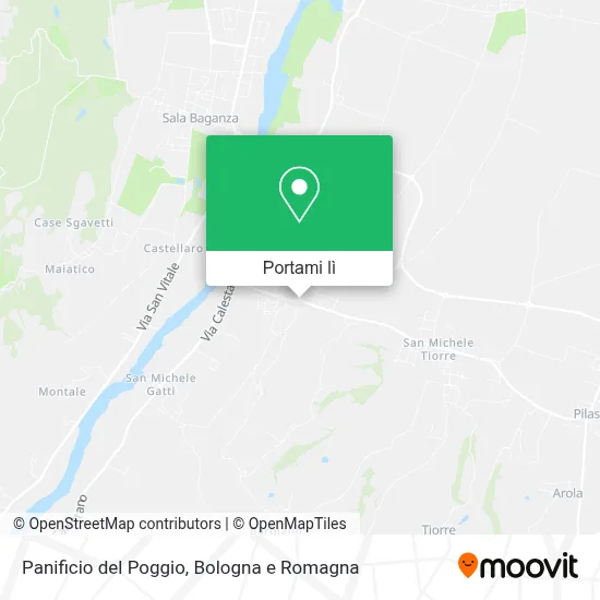 Mappa Panificio del Poggio