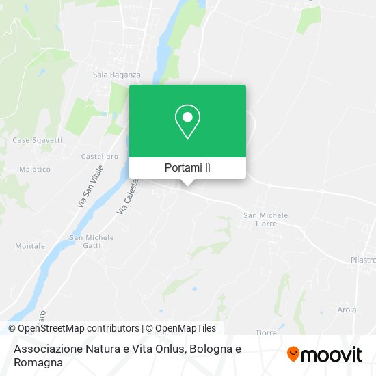 Mappa Associazione Natura e Vita Onlus