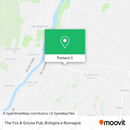 Mappa The Fox & Goose Pub