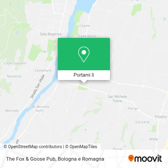 Mappa The Fox & Goose Pub