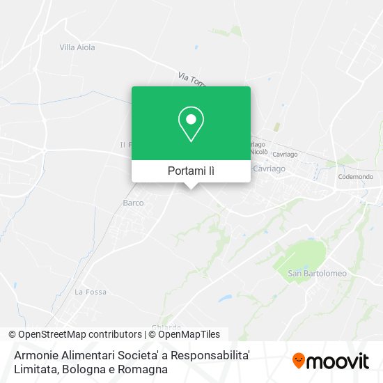 Mappa Armonie Alimentari Societa' a Responsabilita' Limitata