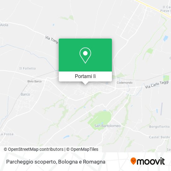 Mappa Parcheggio scoperto