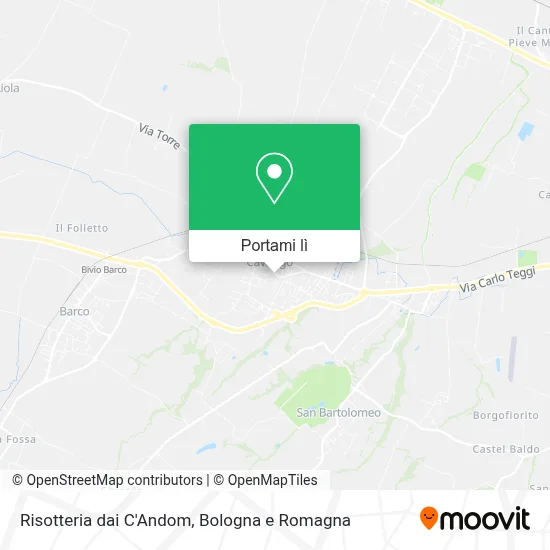 Mappa Risotteria dai C'Andom