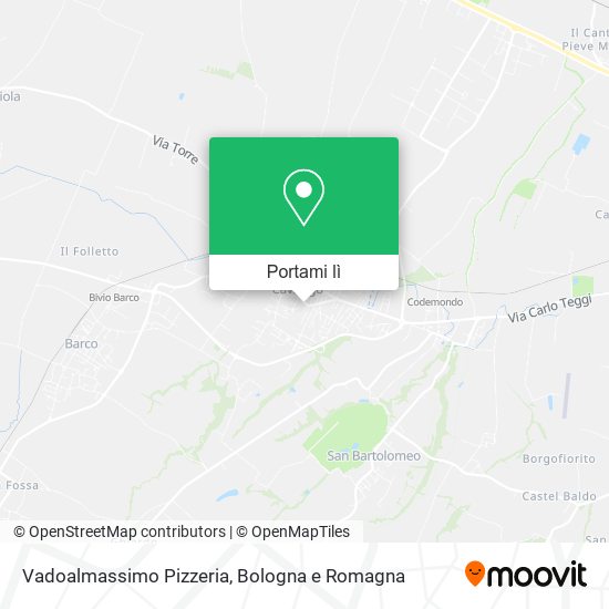 Mappa Vadoalmassimo Pizzeria