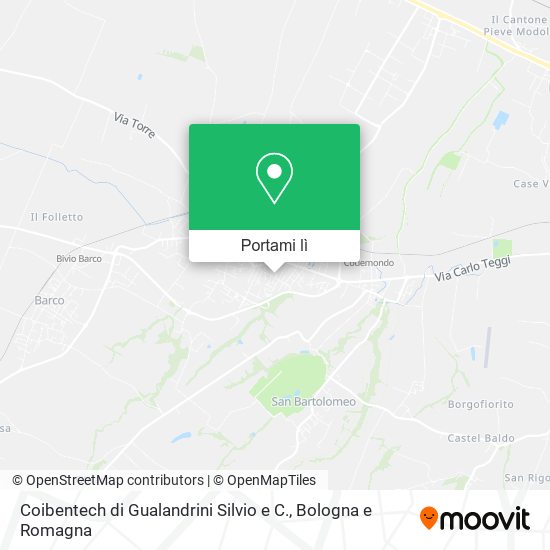 Mappa Coibentech di Gualandrini Silvio e C.