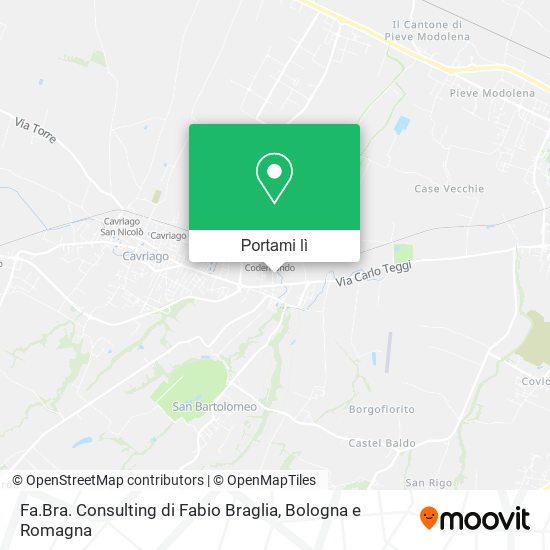 Mappa Fa.Bra. Consulting di Fabio Braglia
