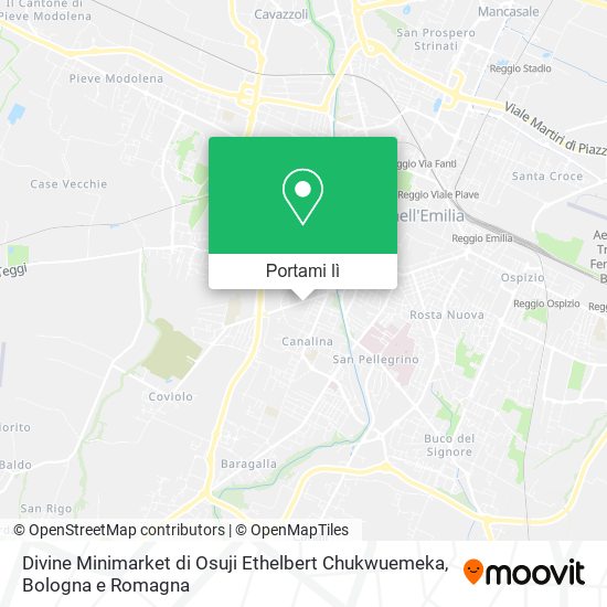 Mappa Divine Minimarket di Osuji Ethelbert Chukwuemeka