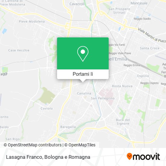 Mappa Lasagna Franco