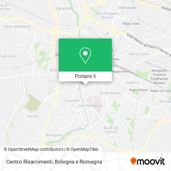 Mappa Centro Risarcimenti
