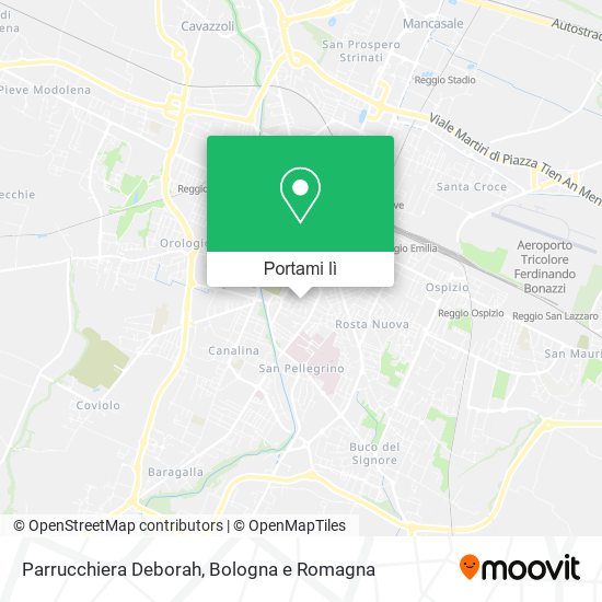 Mappa Parrucchiera Deborah