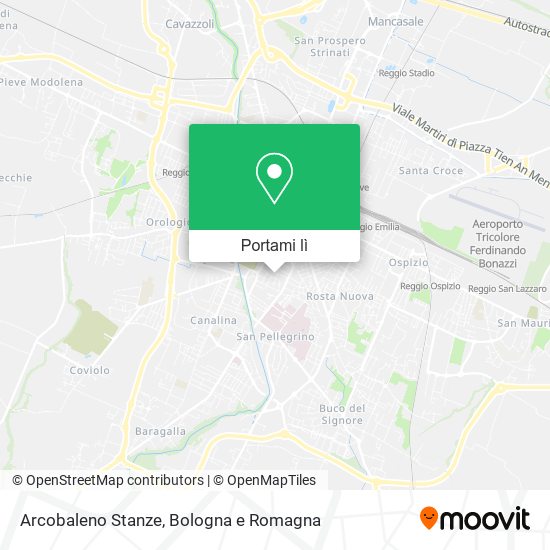 Mappa Arcobaleno Stanze