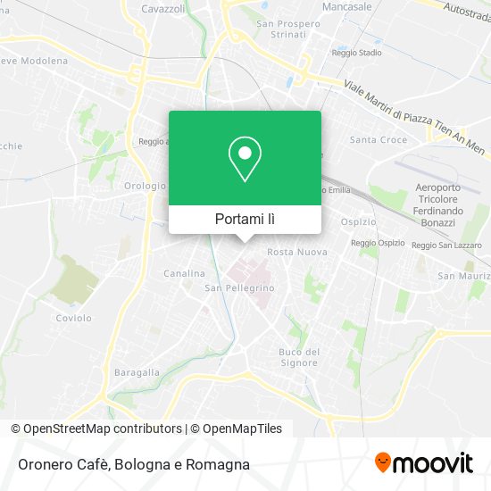 Mappa Oronero Cafè