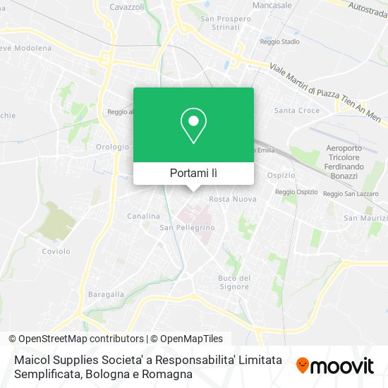 Mappa Maicol Supplies Societa' a Responsabilita' Limitata Semplificata