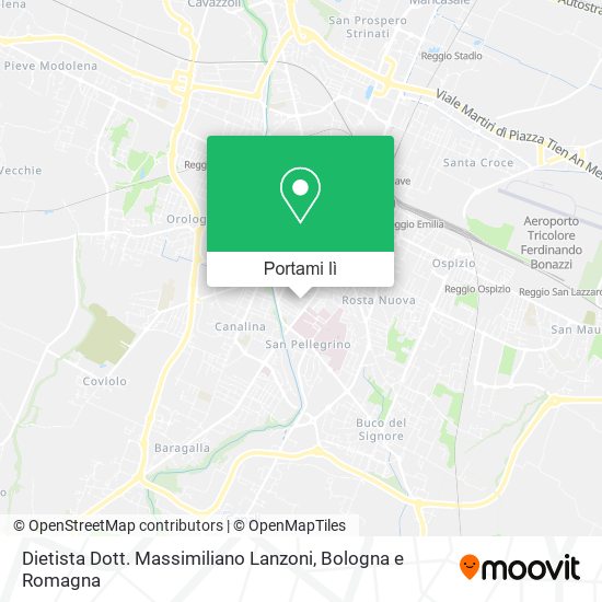 Mappa Dietista Dott. Massimiliano Lanzoni