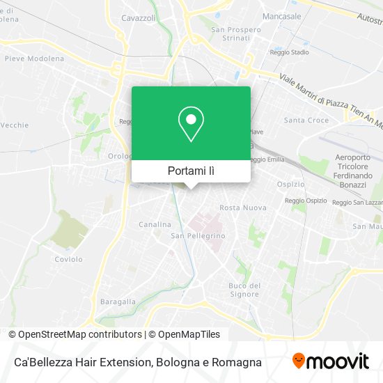 Mappa Ca'Bellezza Hair Extension