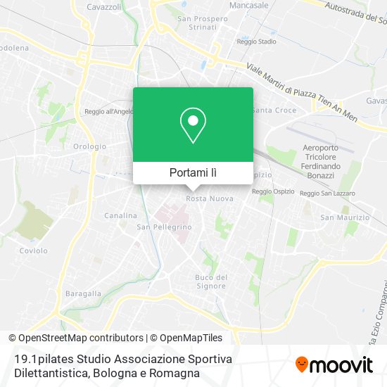 Mappa 19.1pilates Studio Associazione Sportiva Dilettantistica