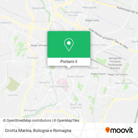 Mappa Grotta Marina