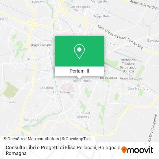 Mappa Consulta Libri e Progetti di Elisa Pellacani