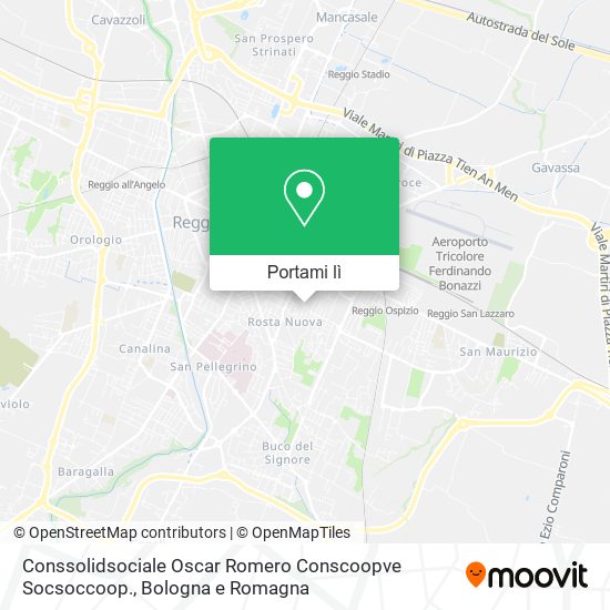Mappa Conssolidsociale Oscar Romero Conscoopve Socsoccoop.