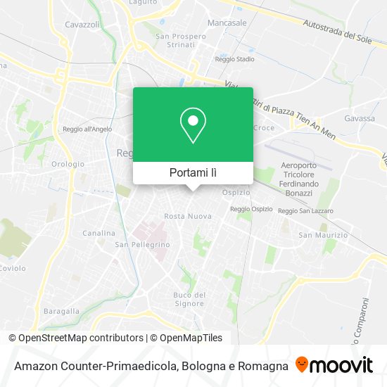 Mappa Amazon Counter-Primaedicola