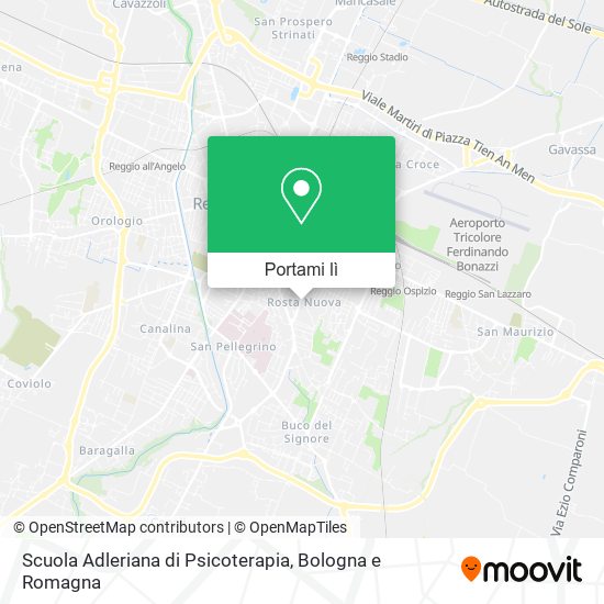 Mappa Scuola Adleriana di Psicoterapia