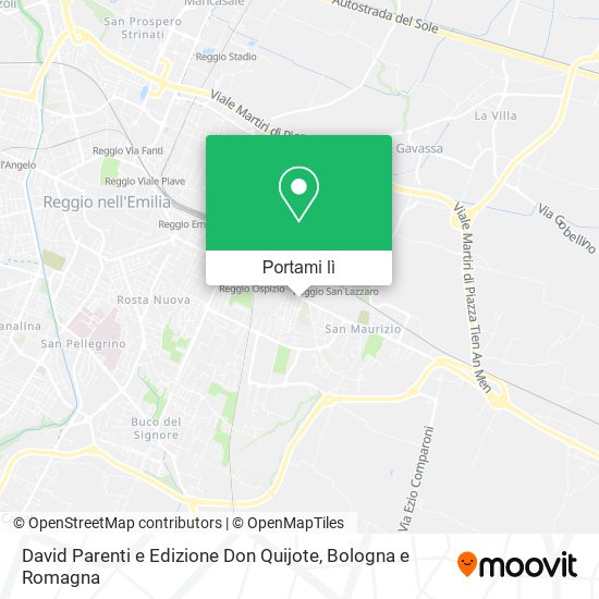 Mappa David Parenti e Edizione Don Quijote