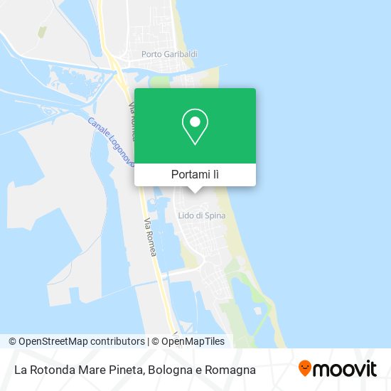 Mappa La Rotonda Mare Pineta