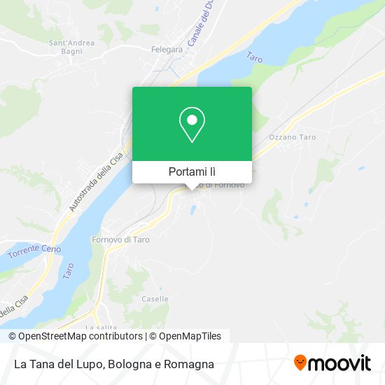 Mappa La Tana del Lupo