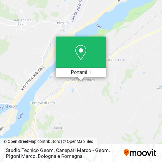Mappa Studio Tecnico Geom. Canepari Marco - Geom. Pigoni Marco