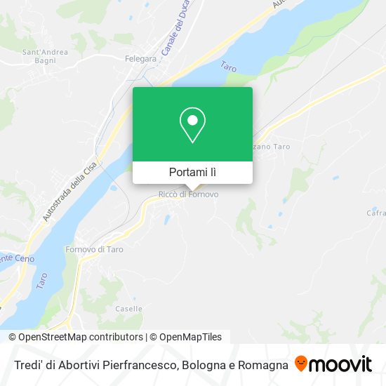 Mappa Tredi' di Abortivi Pierfrancesco