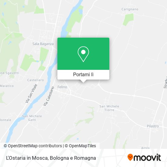 Mappa L'Ostaria in Mosca