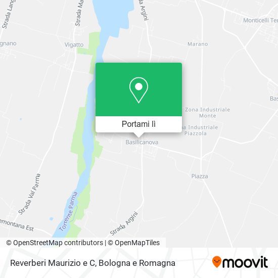 Mappa Reverberi Maurizio e C