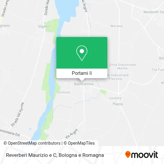 Mappa Reverberi Maurizio e C