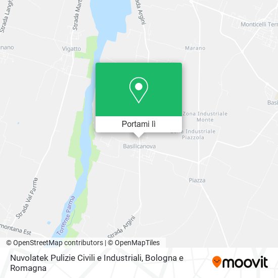 Mappa Nuvolatek Pulizie Civili e Industriali