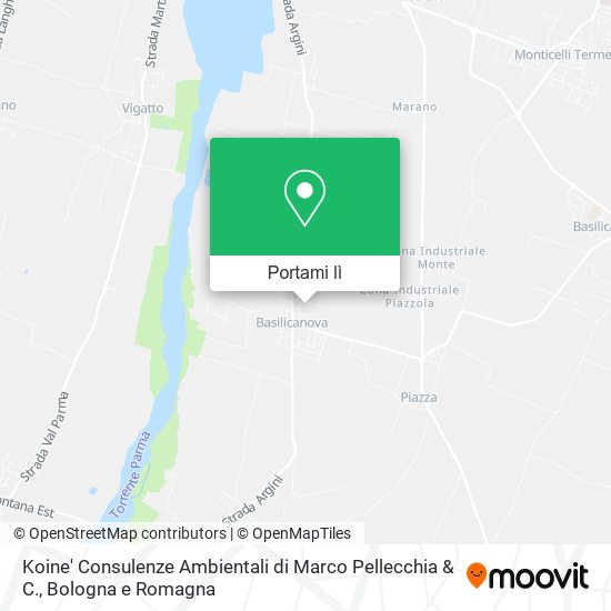 Mappa Koine' Consulenze Ambientali di Marco Pellecchia & C.