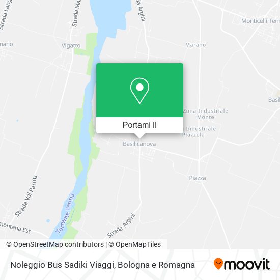 Mappa Noleggio Bus Sadiki Viaggi
