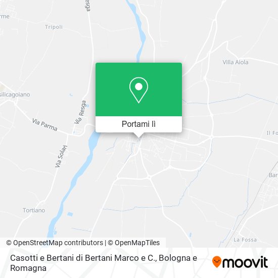 Mappa Casotti e Bertani di Bertani Marco e C.
