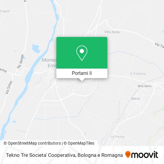 Mappa Tekno Tre Societa' Cooperativa