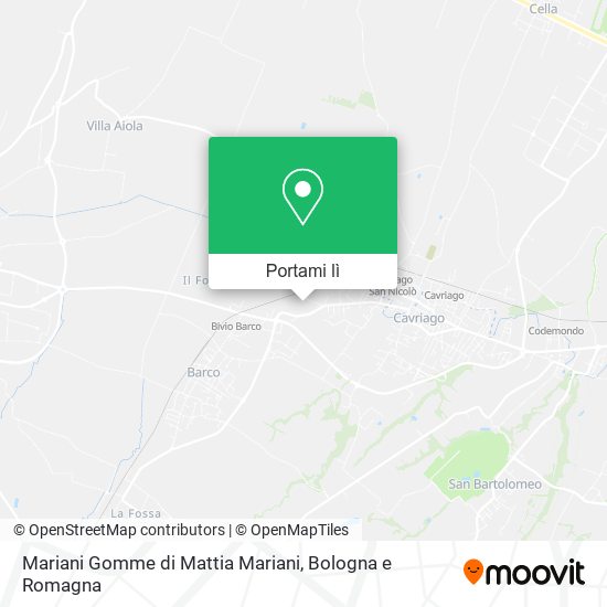 Mappa Mariani Gomme di Mattia Mariani