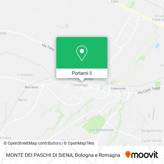 Mappa MONTE DEI PASCHI DI SIENA