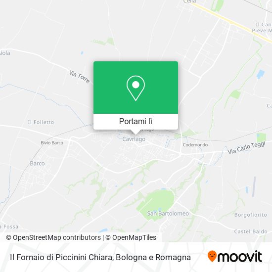 Mappa Il Fornaio di Piccinini Chiara