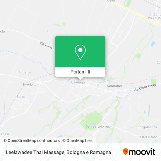 Mappa Leelawadee Thai Massage