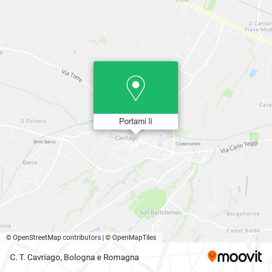 Mappa C. T. Cavriago