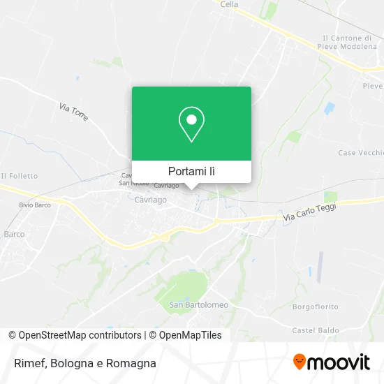 Mappa Rimef