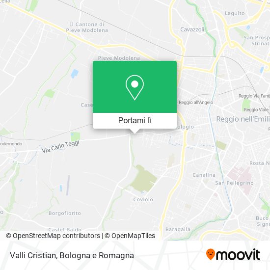 Mappa Valli Cristian