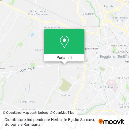 Mappa Distributore Indipendente Herbalife Egidio Schiavo