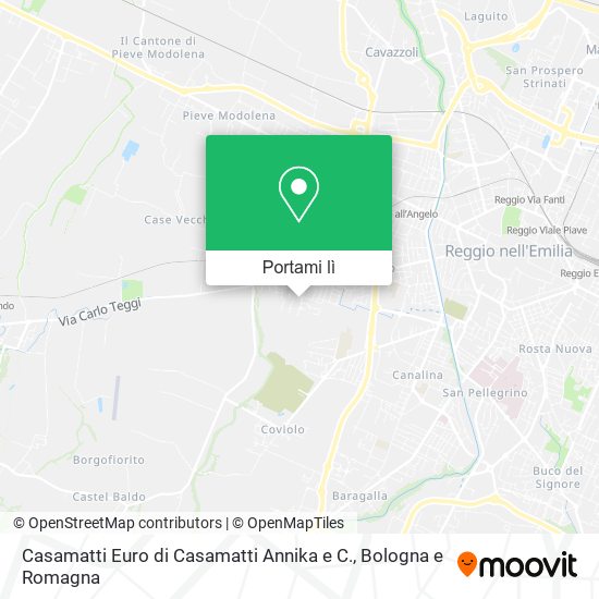 Mappa Casamatti Euro di Casamatti Annika e C.