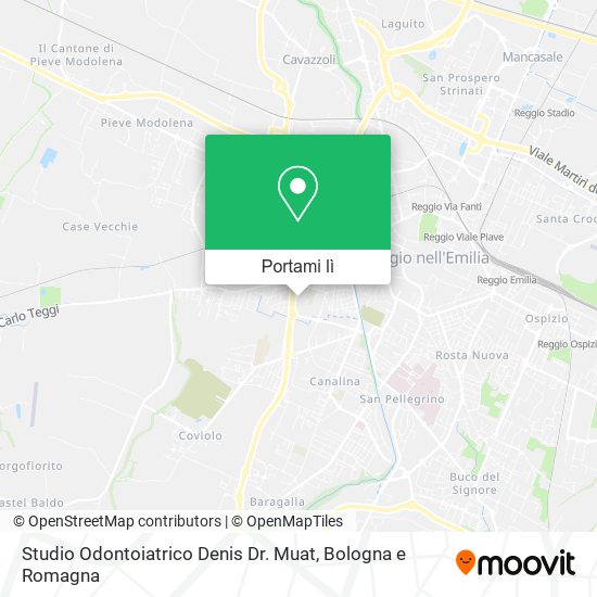 Mappa Studio Odontoiatrico Denis Dr. Muat