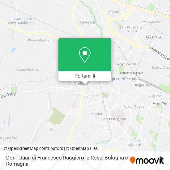 Mappa Don - Juan di Francesco Ruggiero le Rose